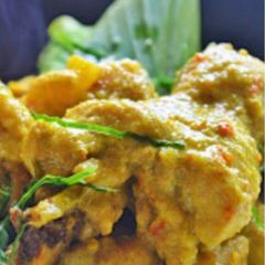 A picture of Bird's eye pepper chicken (ayam masak chili api).