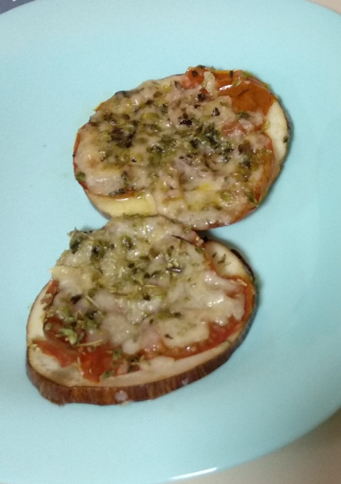 Una foto de Berenjenas parmesanas