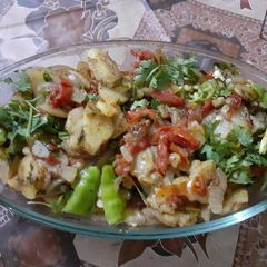 A picture of Dum Aloo Tomato.