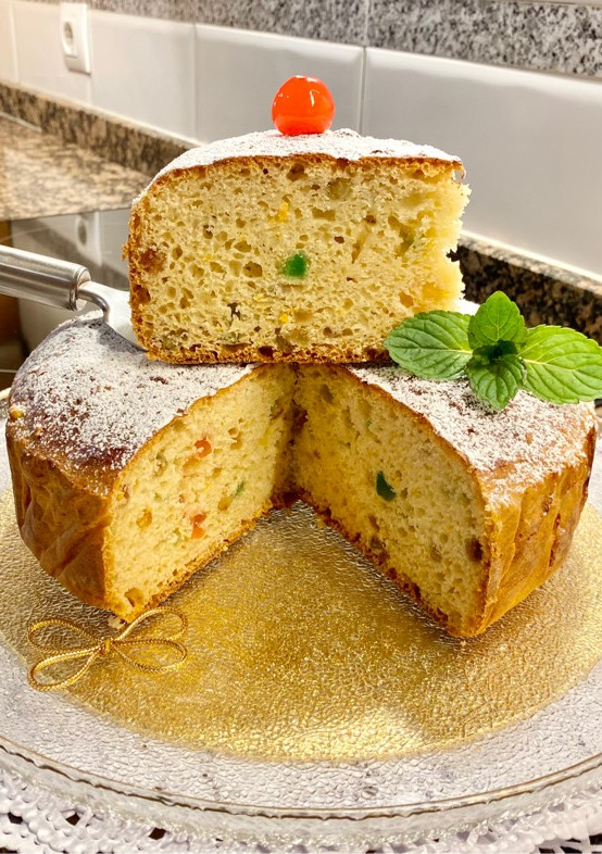 Una foto de Pan dulce “sin gluten” (Sweet bread with fresh yeast “gluten-free”)