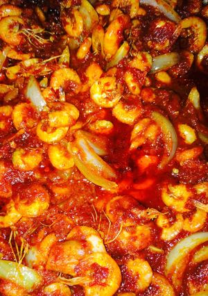 Foto resep Udang asam pedas