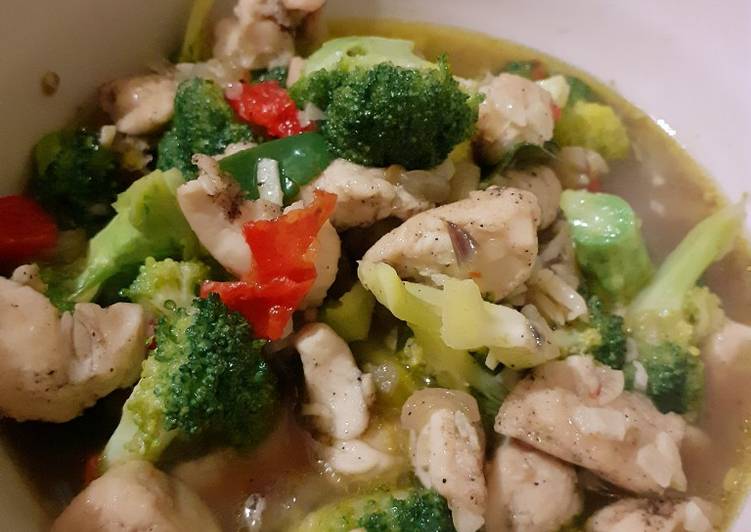 Brokoli Cah Ayam