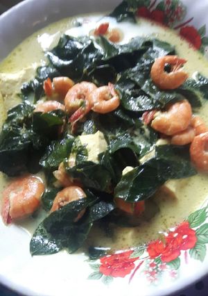 Foto resep Gulai Daun katuk udang tahu