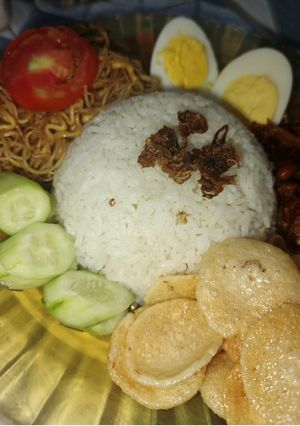 Foto resep Nasi Uduk Rice Cooker