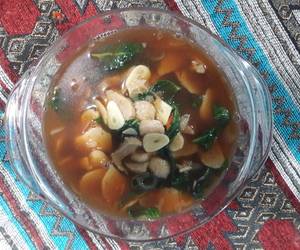 Fresh Menyajikan Kangkung mix bakso berkuah Mantul Banget Fresh Menyajikan Kangkung mix bakso berkuah Mantul Banget