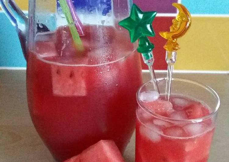 Steps to Make Any-night-of-the-week Vickys Watermelon Cooler, GF DF EF SF NF