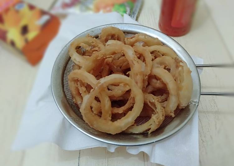 Resep Onion ring crispy, Lezat