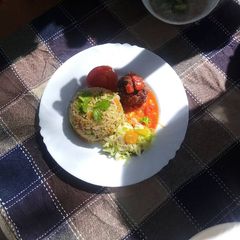 A picture of Stir fried rice.