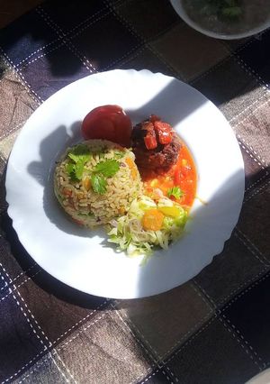 A picture of Stir fried rice.