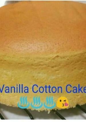 Foto resep Vanilla Cotton Cake (dgn tips dan trick)