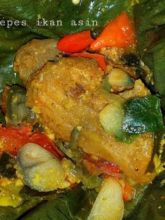 Foto resep Pepes ikan asin