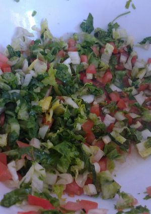 Una foto de Ensalada picada