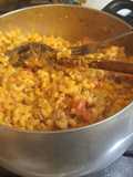 Macarrones con carne! Buenazo