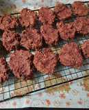 Vegan μπισκότα με παντζάρι, χωρίς ζάχαρη