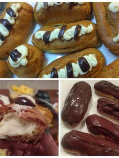 Una foto de "Eclairs" delicia de Masa bomba para dulces y salados!