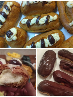 Una foto de "Eclairs" delicia de Masa bomba para dulces y salados!