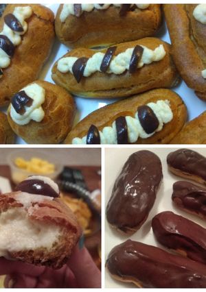 Una foto de "Eclairs" delicia de Masa bomba para dulces y salados!