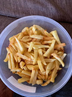 A picture of Crunchy Fries 🍟.