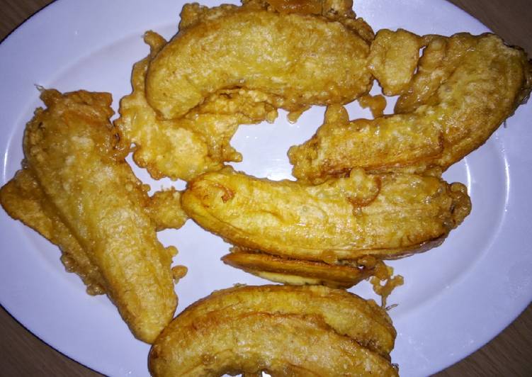 Pisang goreng tepung beras