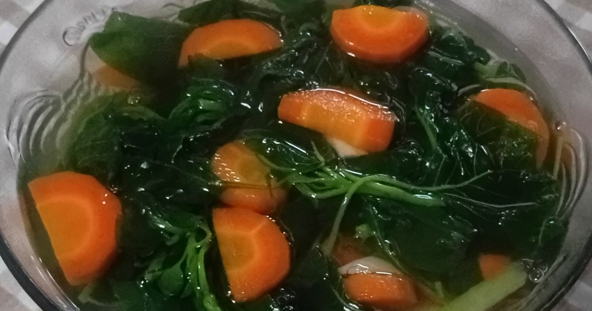 #02.Sayur Bening Bayam Wortel