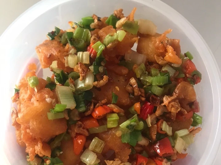 Langkah Mudah untuk Membikin Resep Dori Crispy Cabe Lada Garam yang Lezat Anti Ribet, Uenak Banget