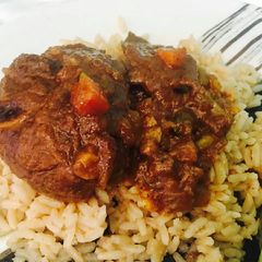 A picture of Turkey stew.