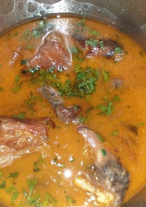A picture of Beef Paye.