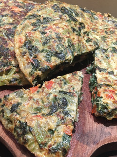 Una foto de Tortilla de acelga Fácil