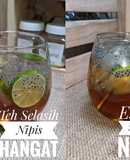 Teh Selasih Nipis Hangat/Es Teh Selasih Nipis
