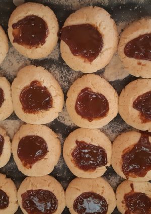 Una foto de Pepas de dulce de leche súper sanas