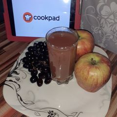A picture of Apple & Grapes juice.