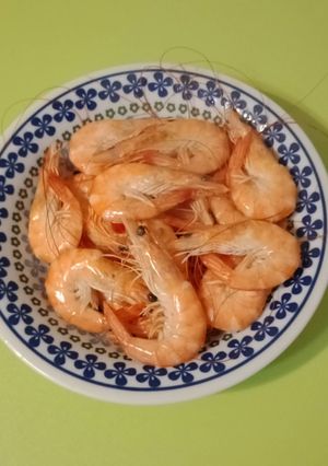 水煮甜蝦 的食譜成品照片
