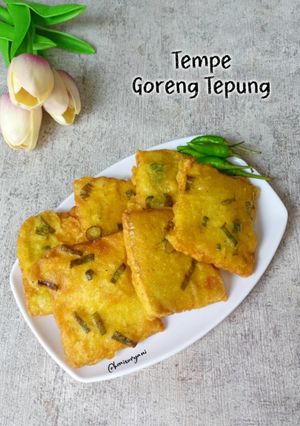 Foto resep Tempe Goreng Tepung