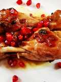 Melograno con pollo