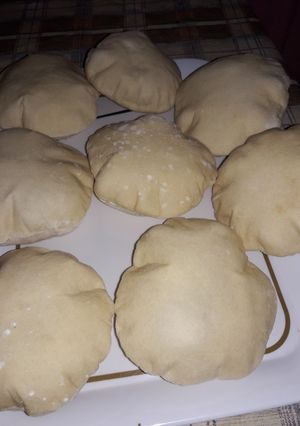 Una foto de Pan árabe