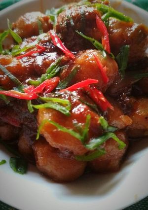 Foto resep Bakso goreng saus tiram