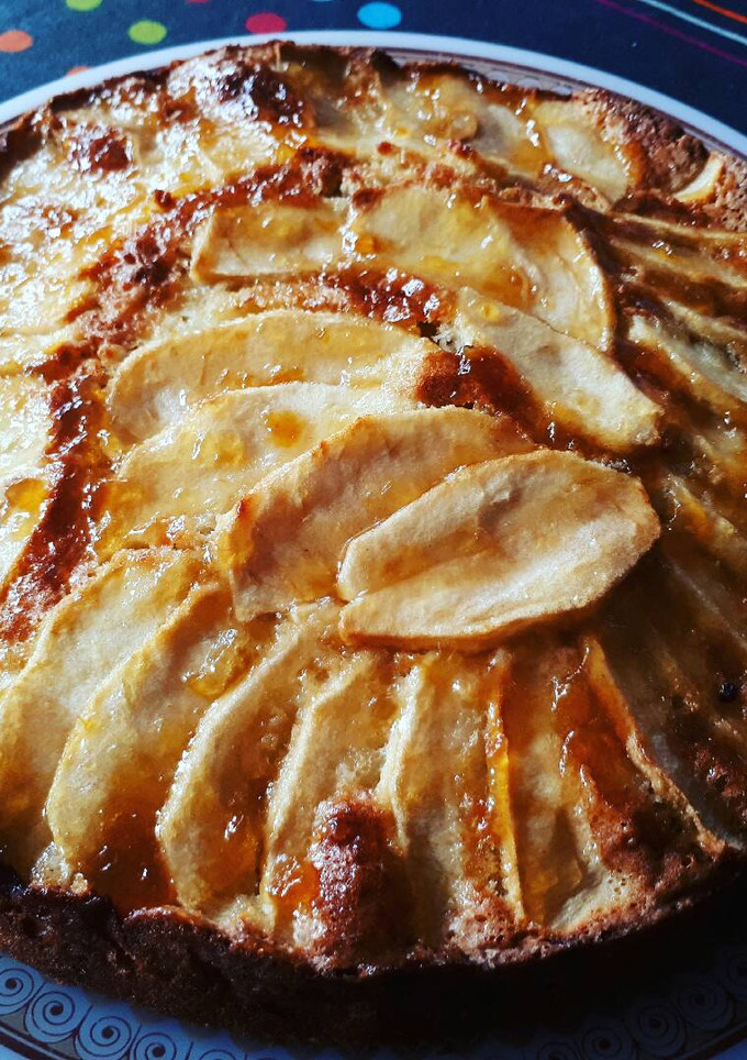 Una foto de Tarta de manzana