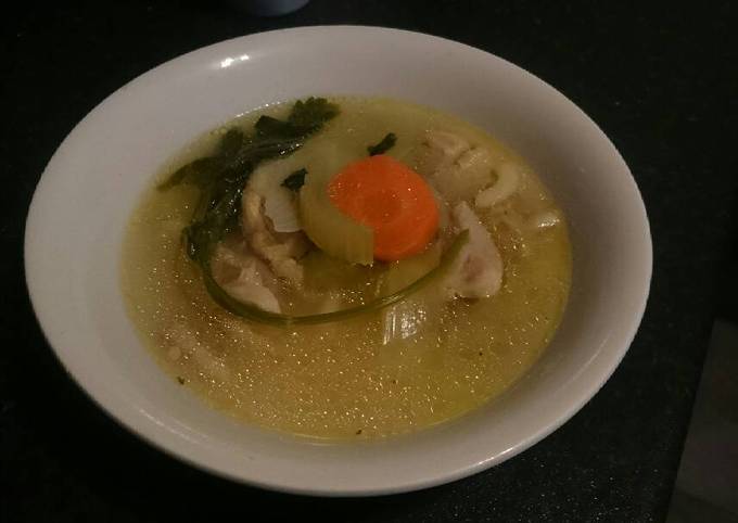 How to Prepare Quick Chicken and Celery Soup