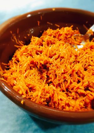 Une photo de Carottes râpées au vinaigre balsamique