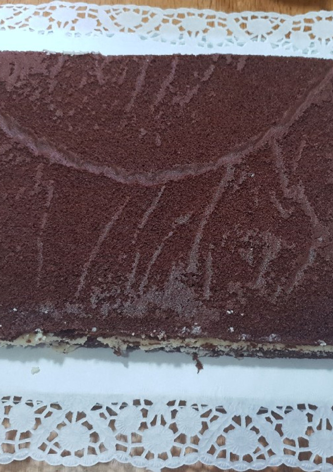 Una foto de Tarta gigante de kinder bueno