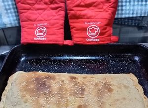 Una foto de Tarta de Acelga y Crema de Choclo