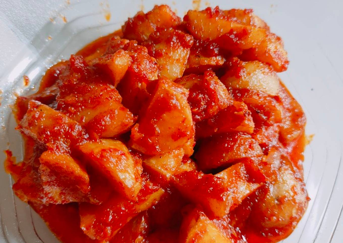 Sambal goreng kentang simpel
