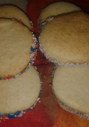 Una foto de Alfajores de maicena Sin manteca