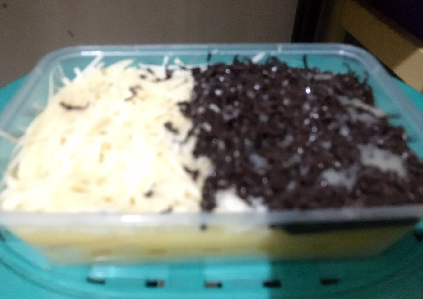 Bolu tape keju coklat