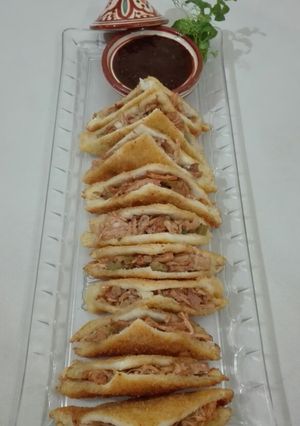 A picture of Packet Bread Sandwich.