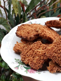 Una foto de Galletitas de avena y manzana
