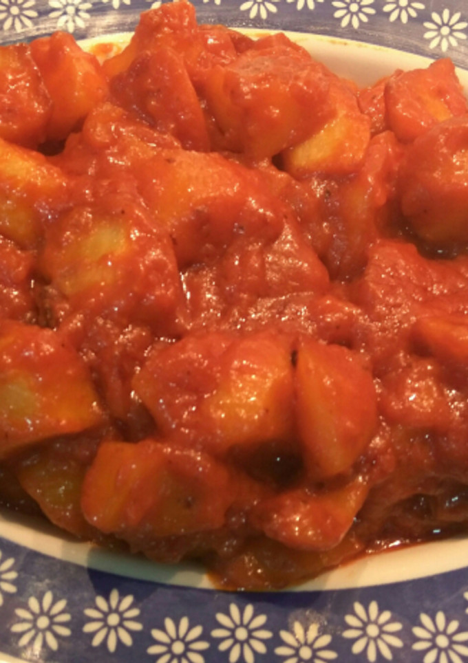 Una foto de Patatas Bravas Estilo Chicote