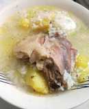 Caldo de gallina a mi estilo