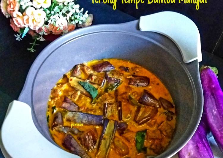 294.Terong Tempe Bumbu Mangut