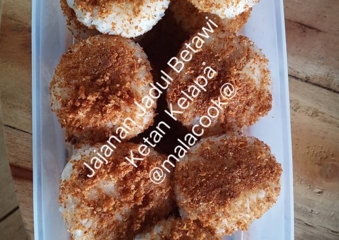 Resep: Jajanan Jadul Betawi Ketan Kelapa Yang Sederhana